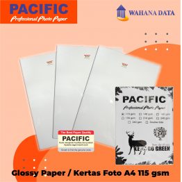 Kertas Foto Photo Glossy Paper A4 PACIFIC 115